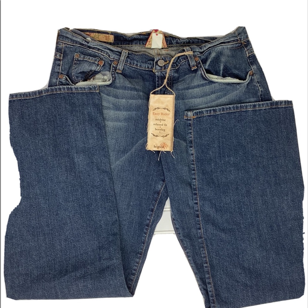 Lucky Brand Jeans Midrise Relaxed Fit Bootleg 18